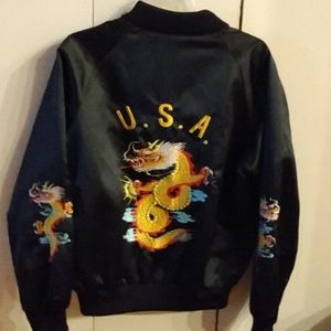 Supreme USA dragon jacket